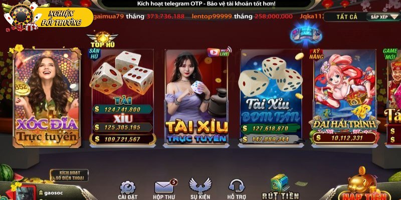 B52 là một cổng game danh tiếng hấp dẫn