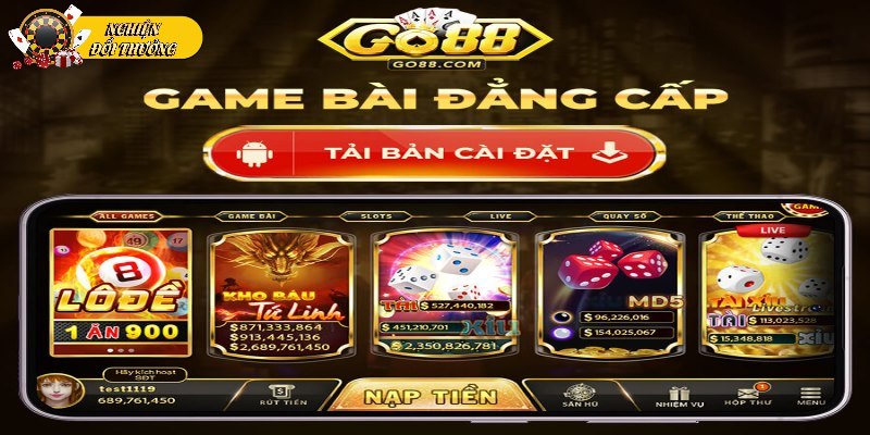 Tham gia Go88 tha hồ so tài thú vị